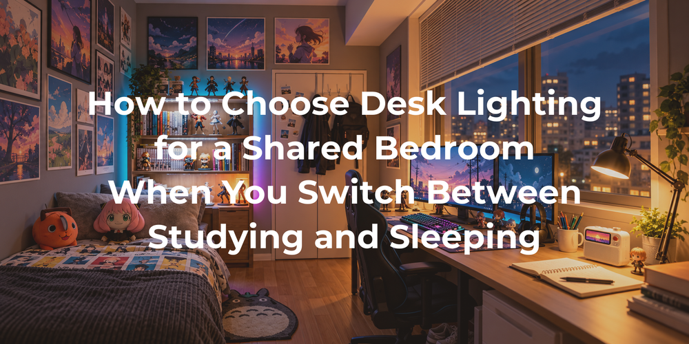 Cover: How to Choose Desk Lighting for a Shared Bedroom When You Switch Between Studying and Sleeping