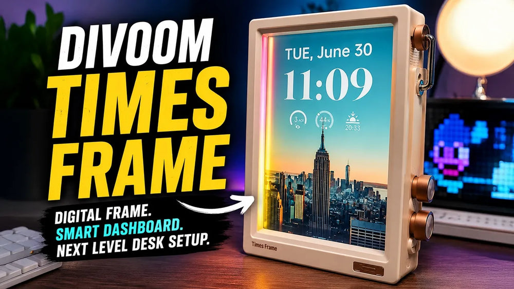 Original YouTube thumbnail for Everyday Tech's Times Frame review