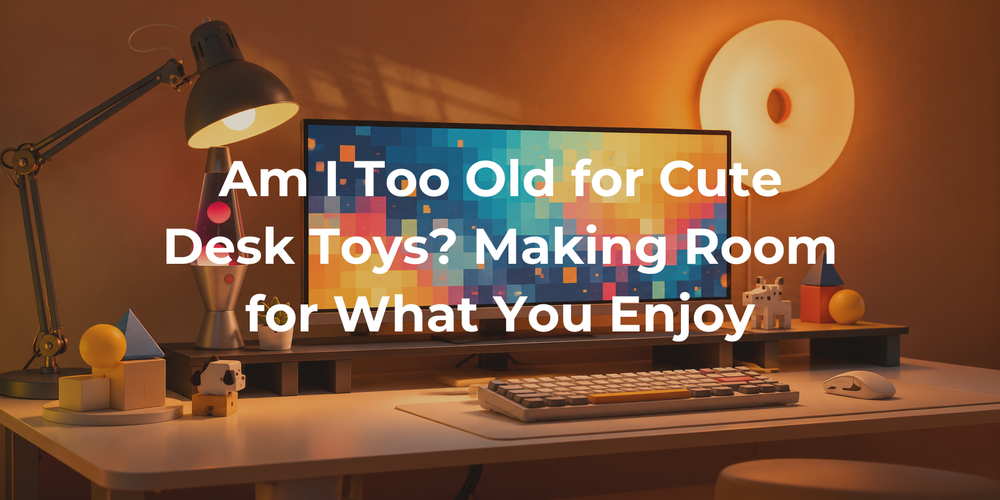 Cover: Am I Too Old for Cute Desk Toys? Making Room for What You Enjoy