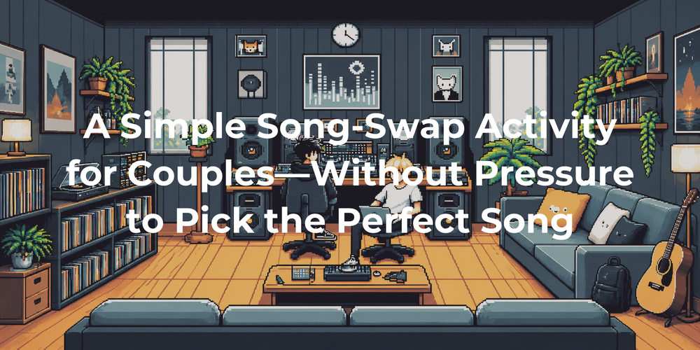 Cover: A Simple Song-Swap Activity for Couples—Without Pressure to Pick the Perfect Song
