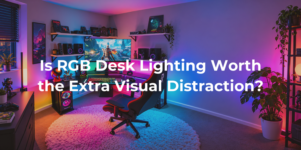 Cover: Is RGB Desk Lighting Worth the Extra Visual Distraction?