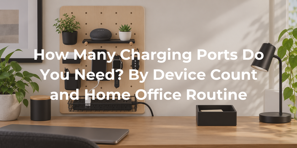 Cover: How Many Charging Ports Do You Need? By Device Count and Home Office Routine