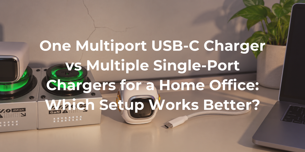 Cover: One Multiport USB-C Charger vs Multiple Single-Port Chargers for a Home Office: Which Setup Works Better?