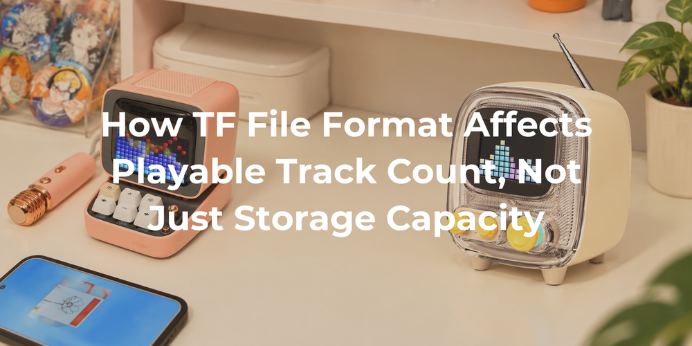 Prepared files, card and actual speaker are separate checks.