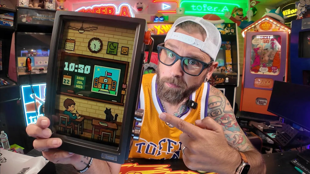 Original YouTube thumbnail: This Pixel Art Digital Frame is More Than You Think