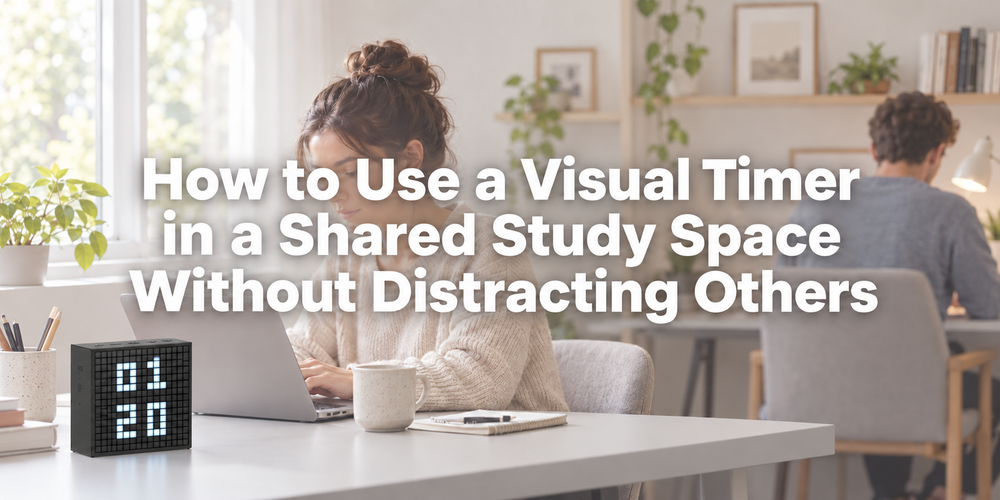 Title cover for How to Use a Visual Timer in a Shared Study Space Without Distracting Others