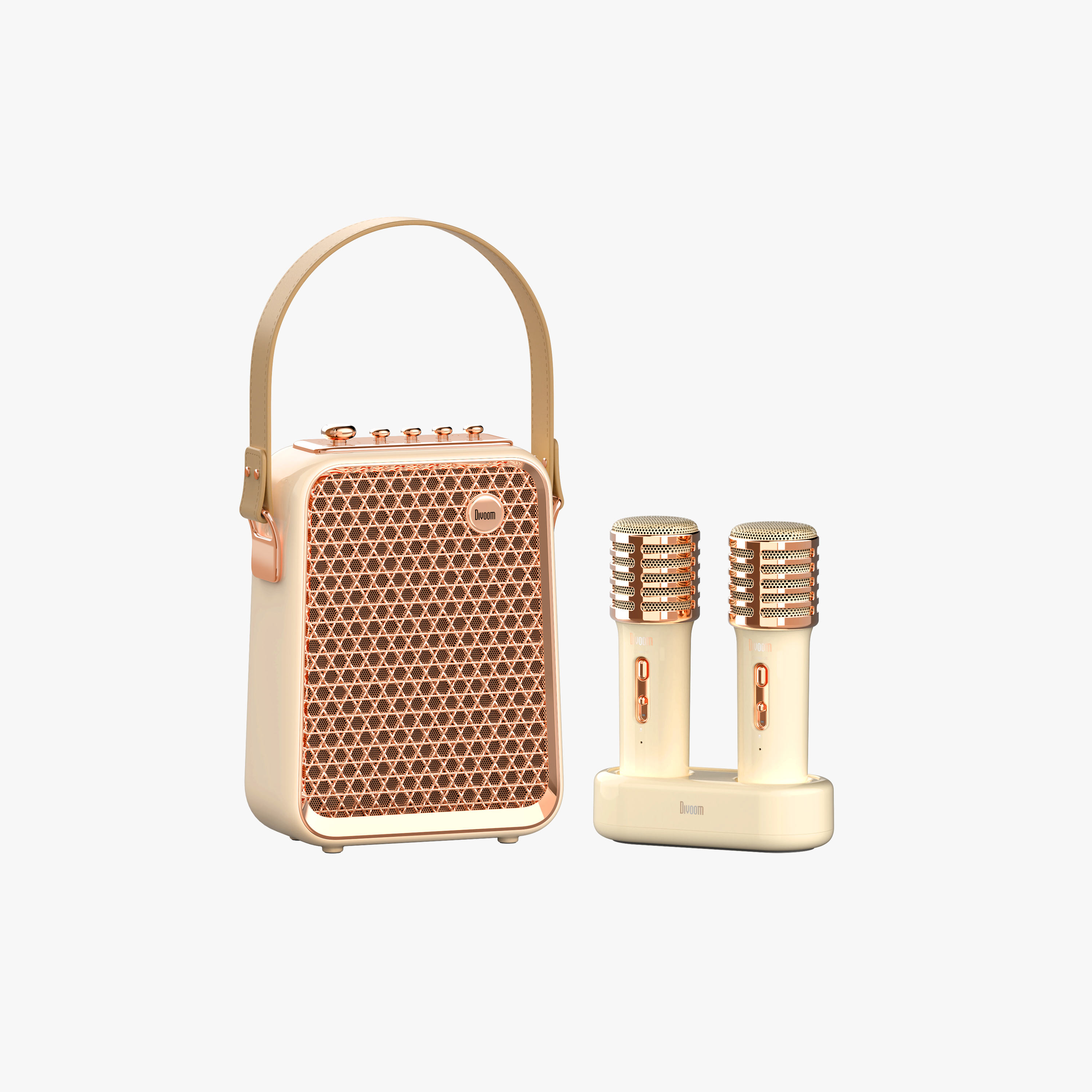 Divoom Songbird-HQ draagbare karaoke Bluetooth-luidspreker | Home KTV-geluidsset