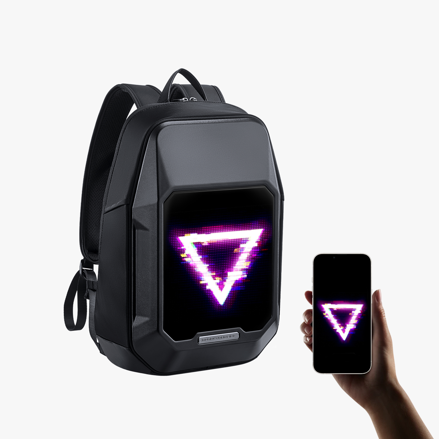 Divoom Cyber​​bag ピクセル アート LED バックパック