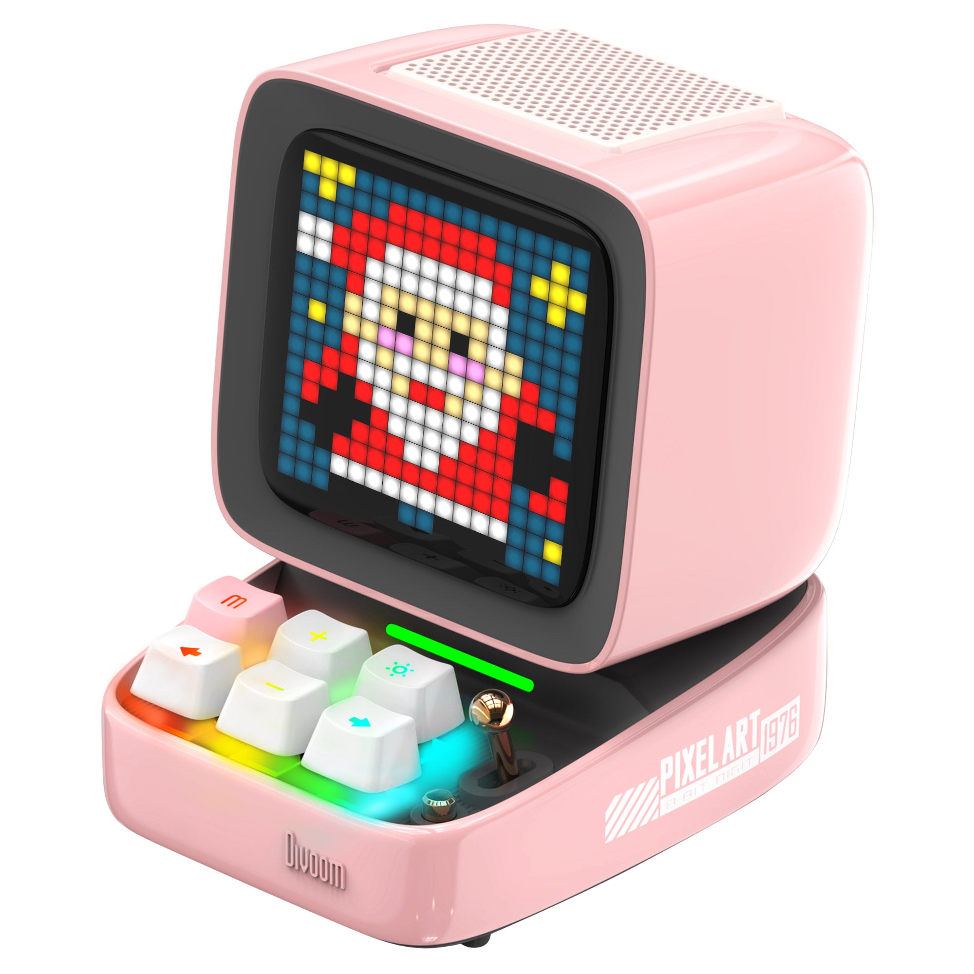 Ditoo Pixel art Bluetooth Speaker Alarm Clock DIY Display