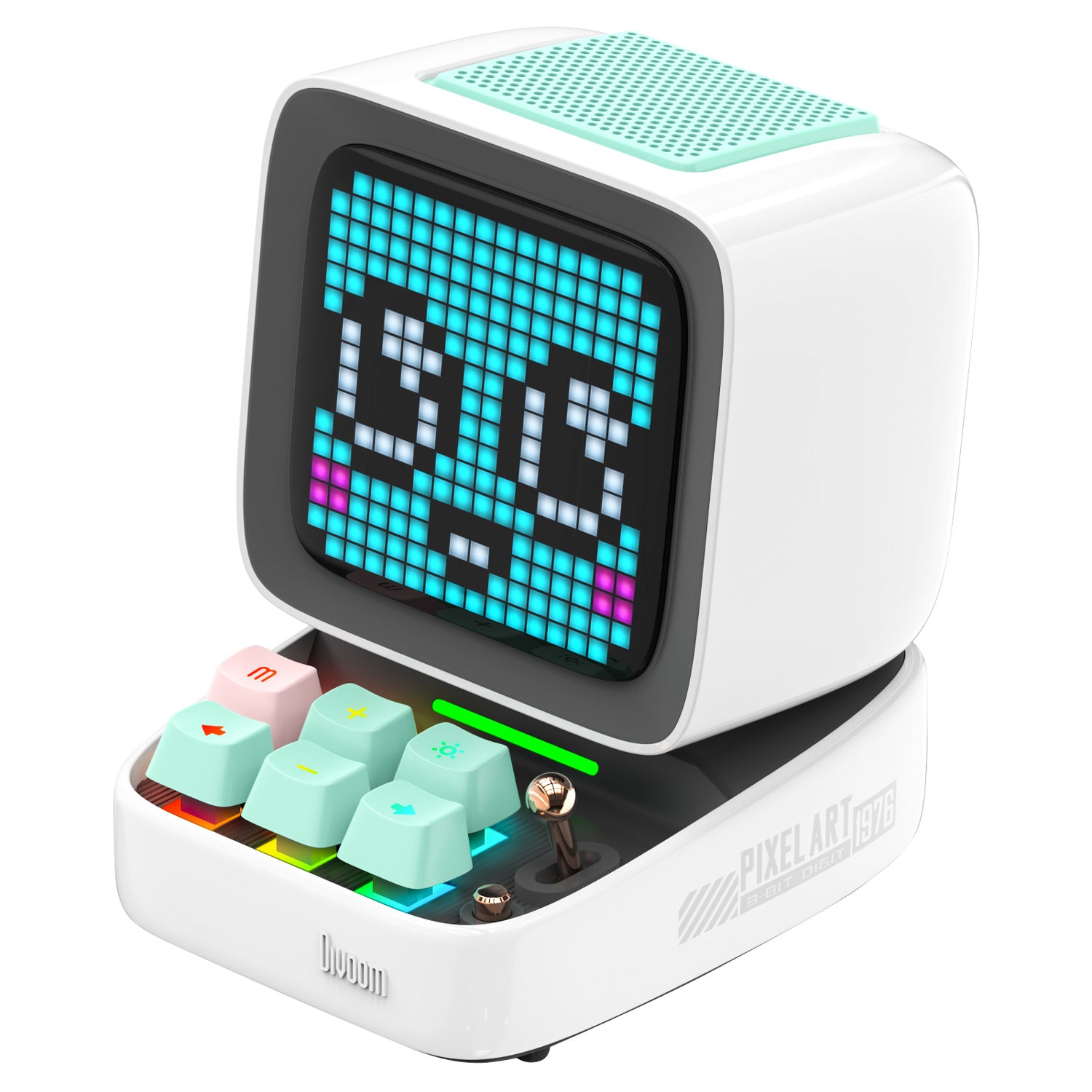 Ditoo Pixel art Bluetooth alto-falante despertador DIY Display