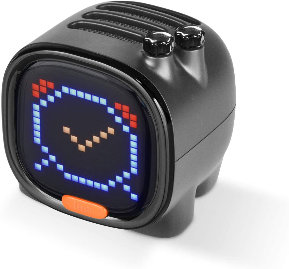 Divoom Timoo Cute Bluetooth Speaker LED Pixel Art Alarm Clock - Divoom International