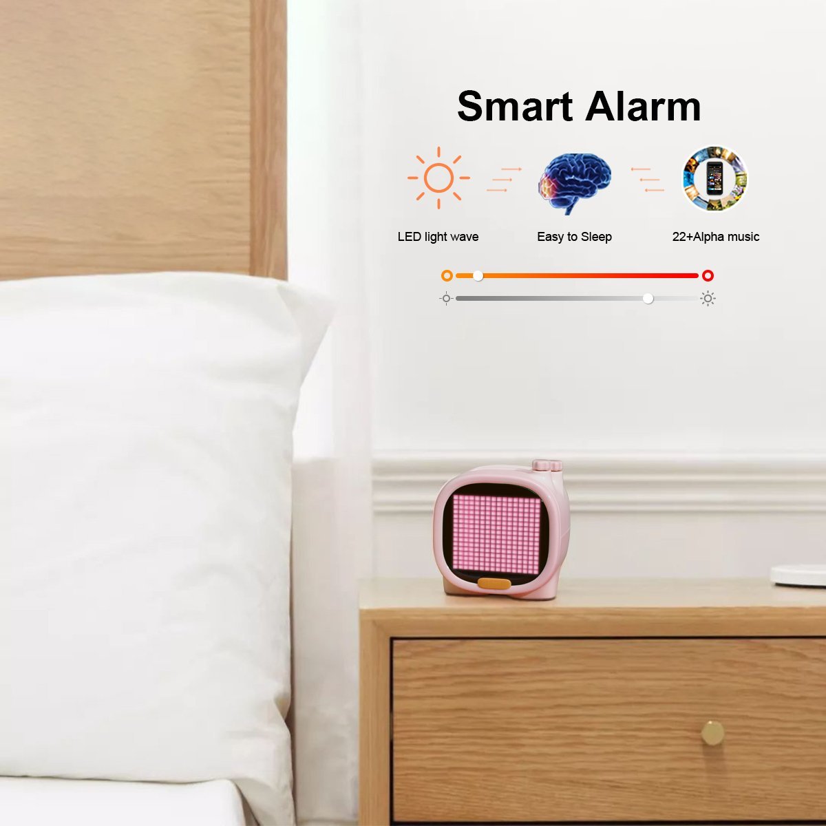Divoom Timoo Cute Bluetooth Speaker LED Pixel Art Alarm Clock - Divoom International