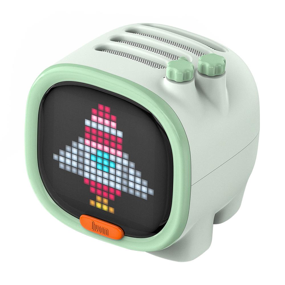 Divoom Timoo Cute Bluetooth Speaker LED Pixel Art Alarm Clock - Divoom International
