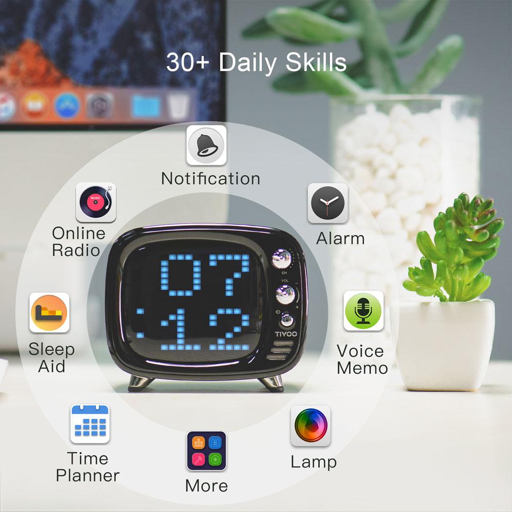 Divoom Tivoo Smart Pixel Art Bluetooth Speaker/ Smart alarm clock - Bluetooth speaker-All Products-Divoom International