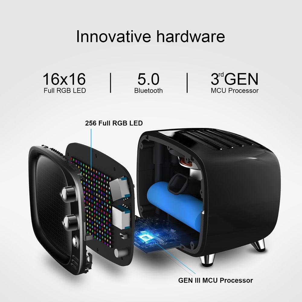 Divoom Tivoo Smart Pixel Art Bluetooth Speaker/ Smart alarm clock - Bluetooth speaker-All Products-Divoom International