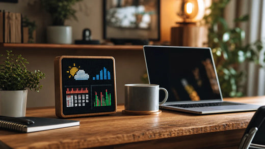 Desk Dashboard Displays as the New Productivity Decor