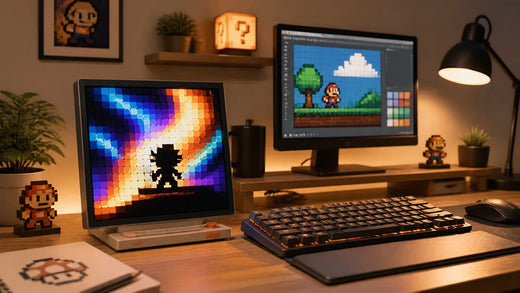 From Retro Games to Smart Desk Displays: The Pixel Art Story