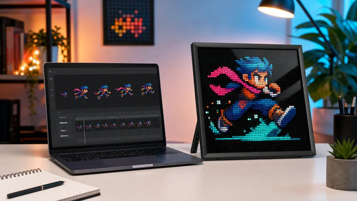 How to Animate Pixel Art for a Divoom Display (Frame-by-Frame Guide)
