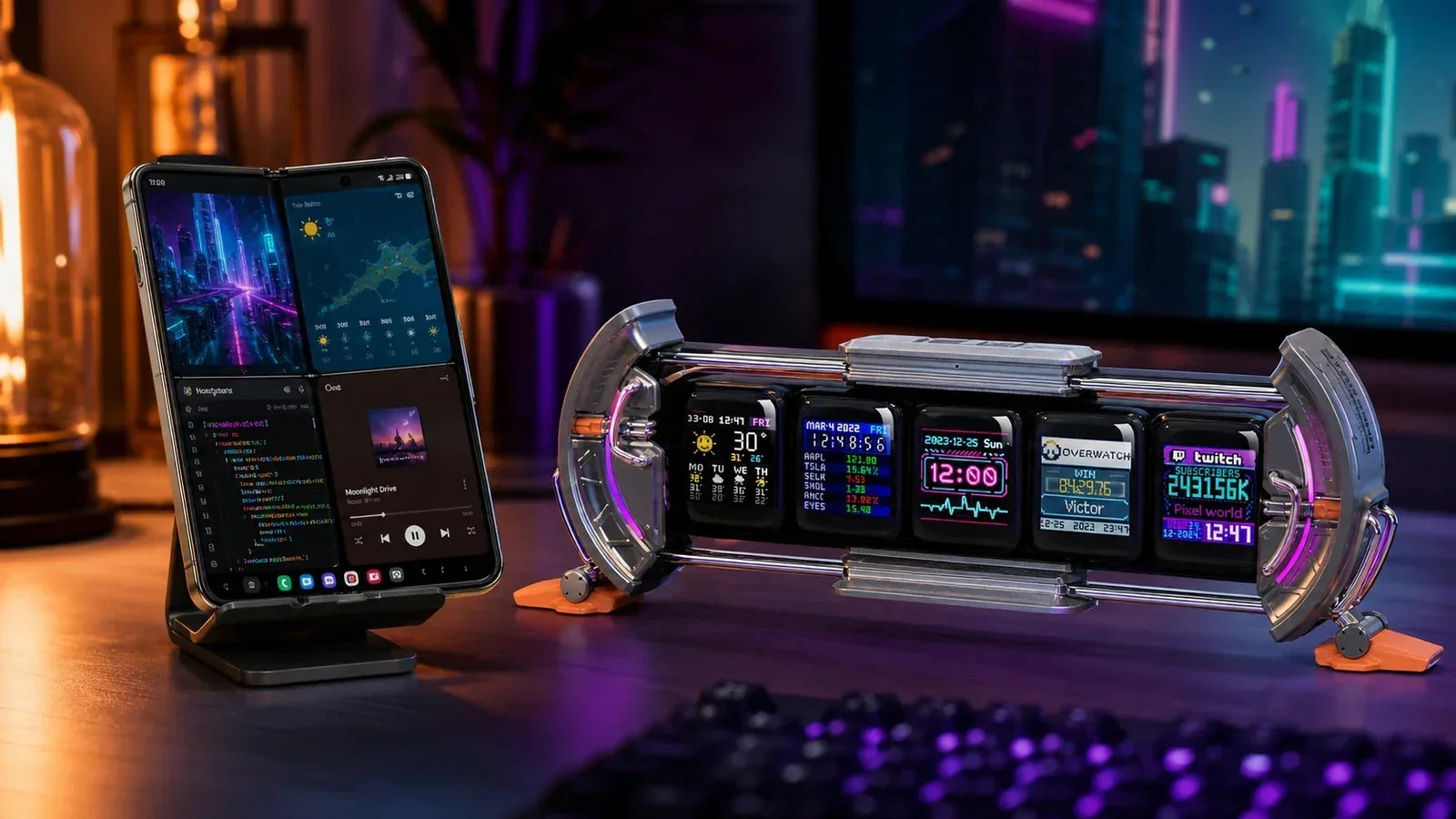 Samsung Galaxy Z Fold 8 Ultra's 8-Inch AI Multitasking vs. a