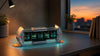 Divoom Times Gate on a calm private home office desk at dusk