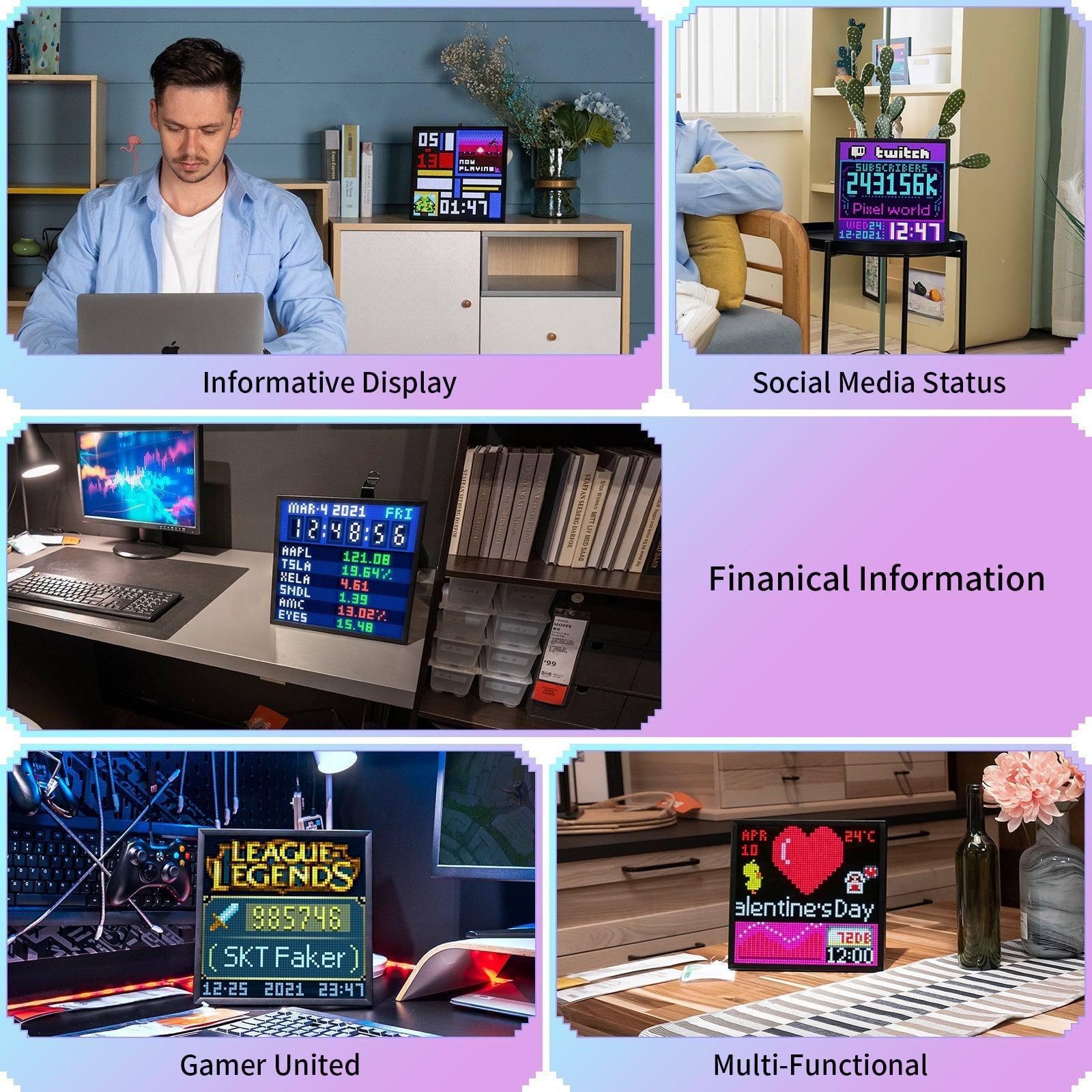 Why Customizable LED Pixel Displays Are Changing the Way Gamers Person ...