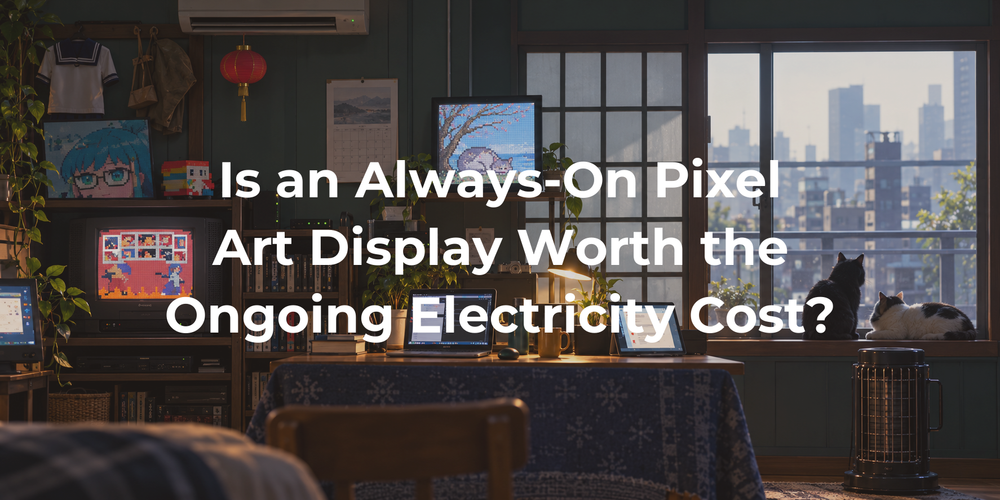 Cover: Is an Always-On Pixel Art Display Worth the Ongoing Electricity Cost?