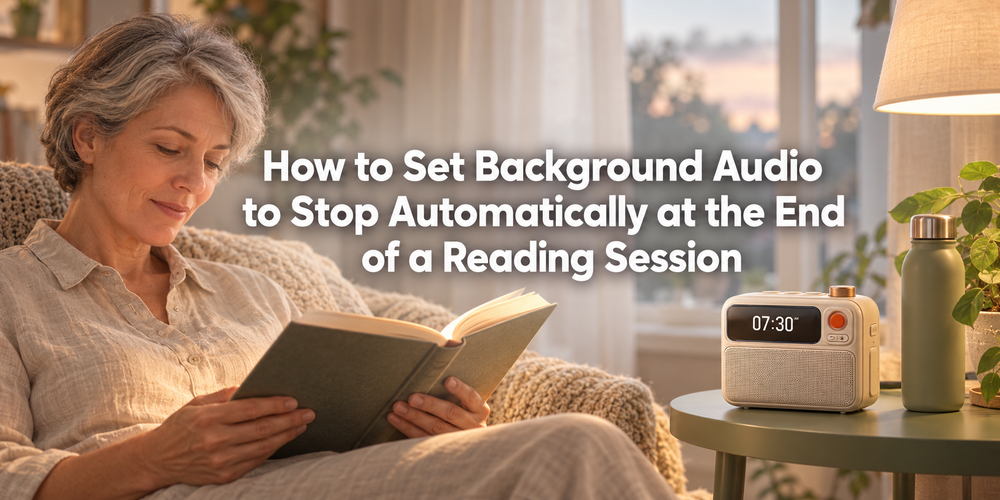 Cover: How to Set Background Audio to Stop Automatically at the End of a Reading Session