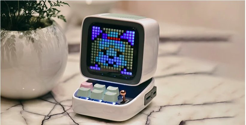 Ditoo-Pro: The Multifunctional Pixel Art Bluetooth Speaker That