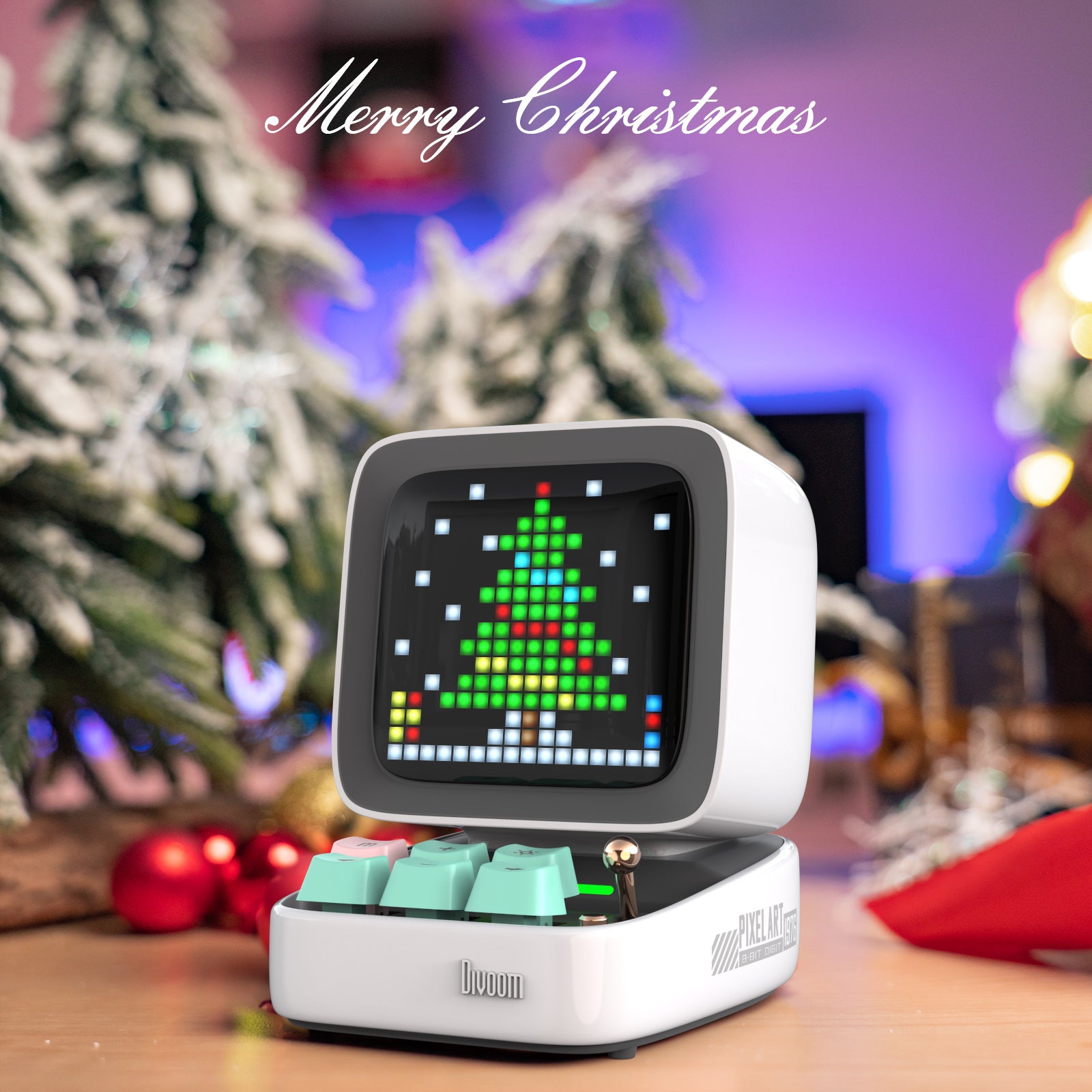 Retro Pixel Art Speaker, Best Christmas Gift Idea