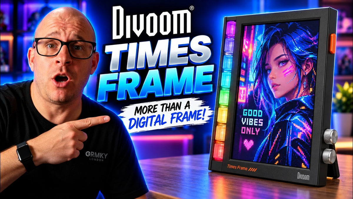 Original YouTube thumbnail for Scott Pinhorne’s Divoom Times Frame review