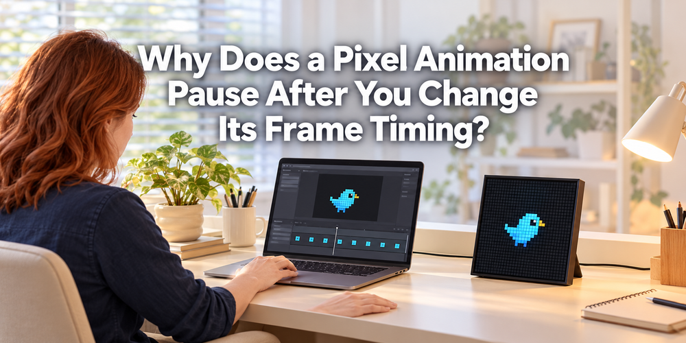 Cover: Why Does a Pixel Animation Pause After You Change Its Frame Timing?