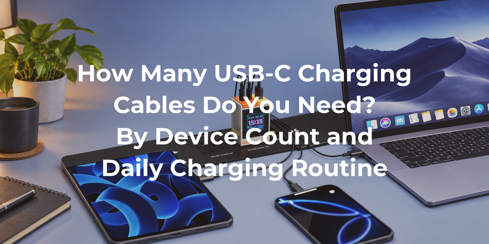 Cover: How Many USB-C Charging Cables Do You Need? By Device Count and Daily Charging Routine