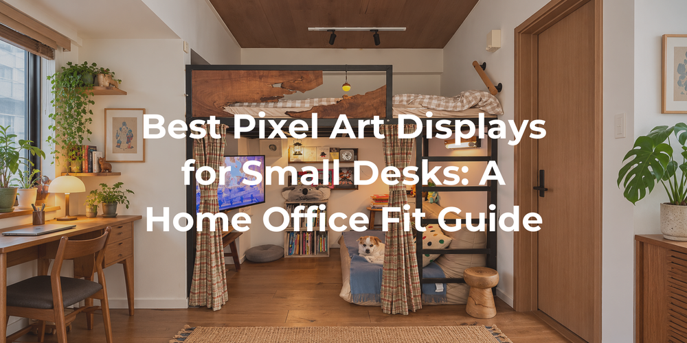 Cover: Best Pixel Art Displays for Small Desks: A Home Office Fit Guide