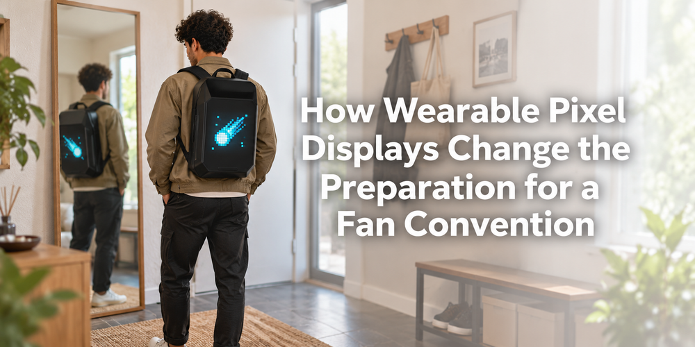 Cover: How Wearable Pixel Displays Change the Preparation for a Fan Convention