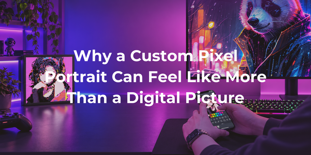Cover: Why a Custom Pixel Portrait Can Feel Like More Than a Digital Picture