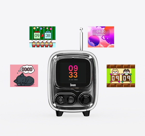 Divoom Tiivoo-2 Retro Pixel Bluetooth Speaker with Photo Album