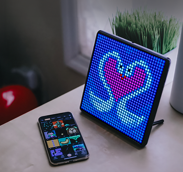 Divoom Pixoo-Max ピクセルディスプレイ アプリ携帯電話コントロール