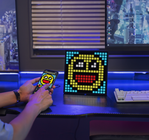 PIXOO 16 WiFiピクセルアートフレームを区別します – Divoom International