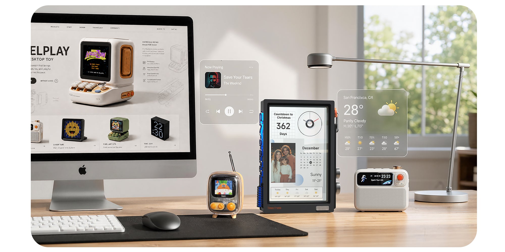 Divoom connected desktop experience
