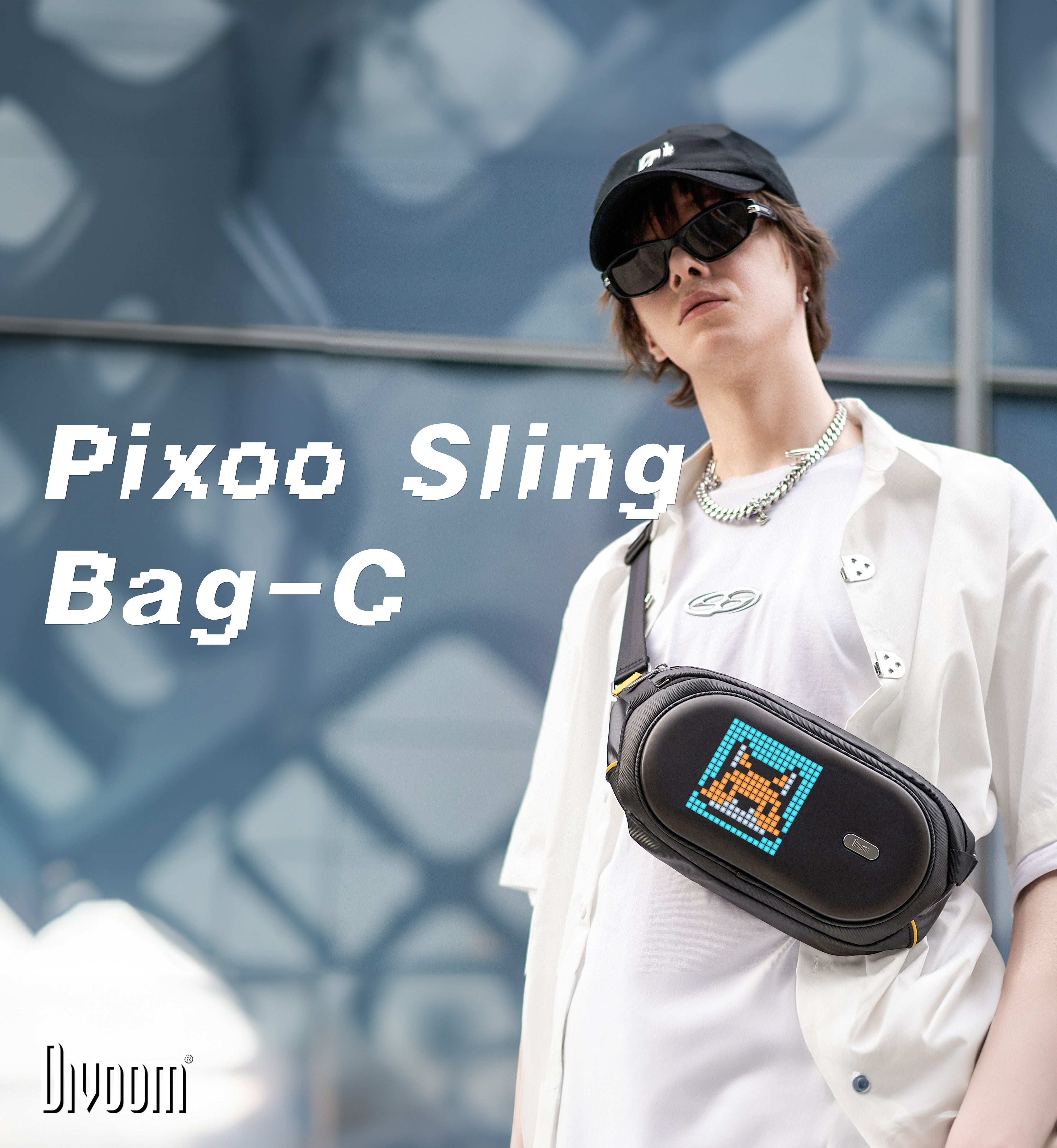 Divoom Sling Bag-C Pixel Art LED Sport Bag – Divoom International