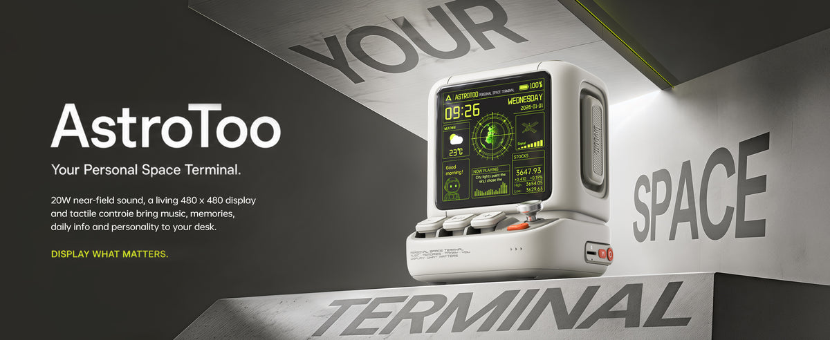 Divoom Astrotoo – 20W Desktop Speaker with a Living Display