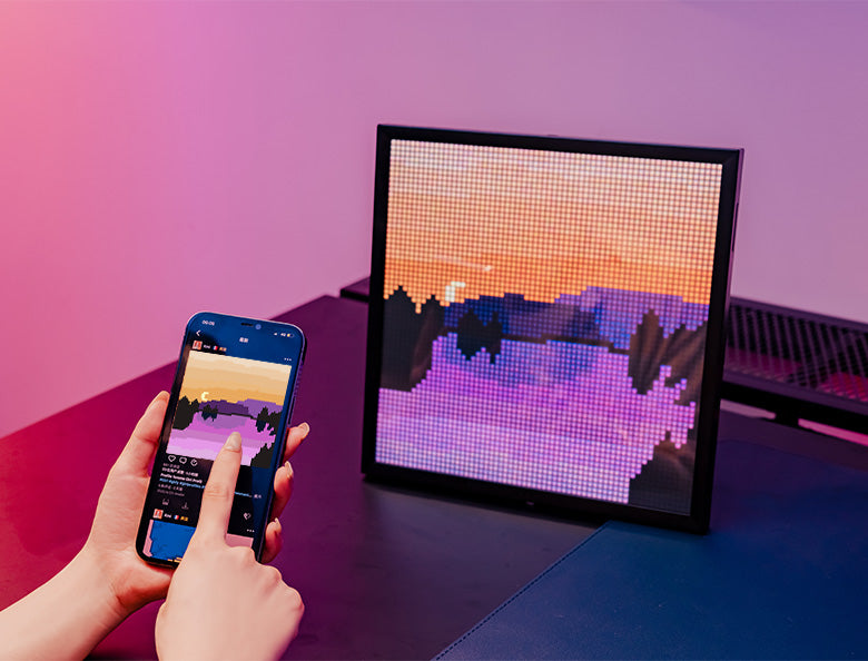 Divoom Pixel Art Game Led Bluetooth Speaker & Led Pixel Display