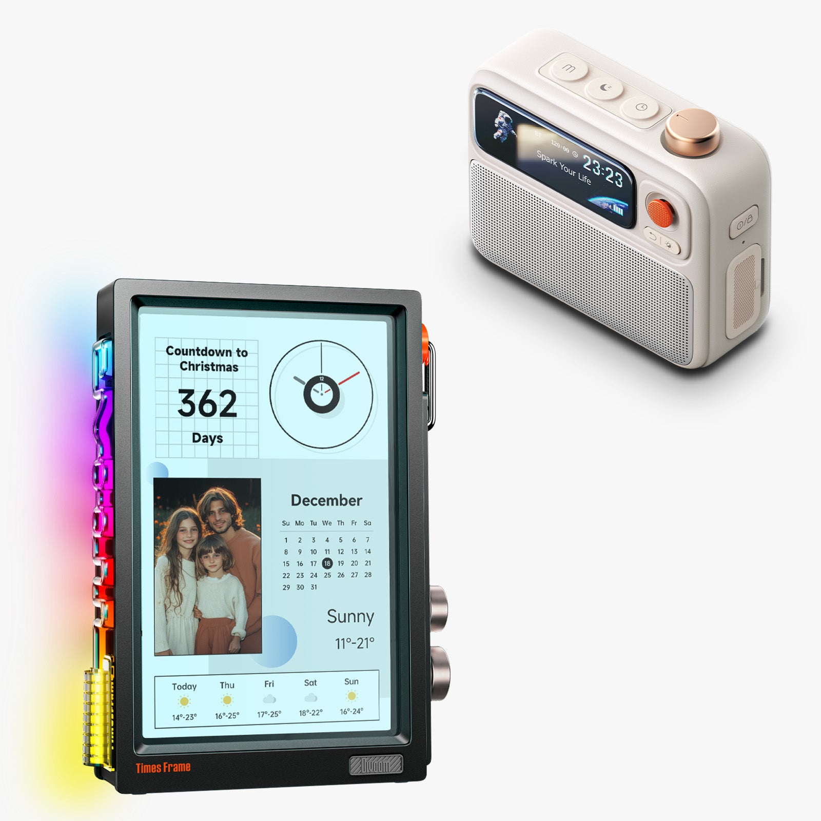 Divoom Times Frame + FlowToo Summer Bedside Bundle – Divoom