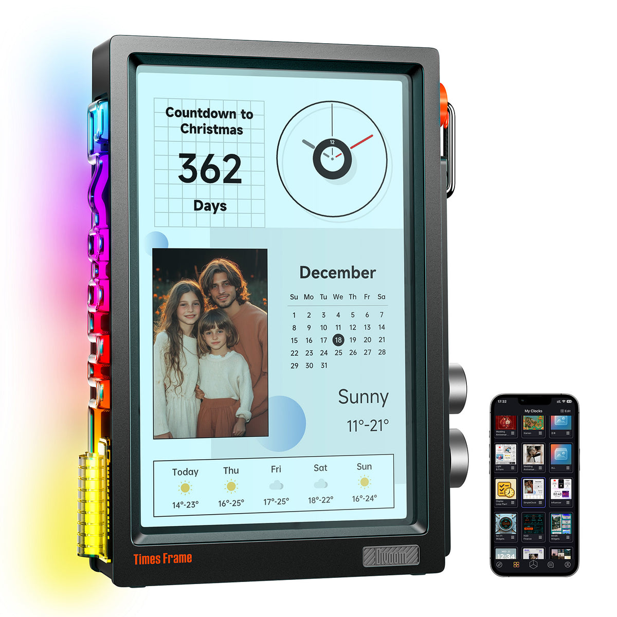 Divoom Times Frame Floating Smart Desk Display – Divoom International