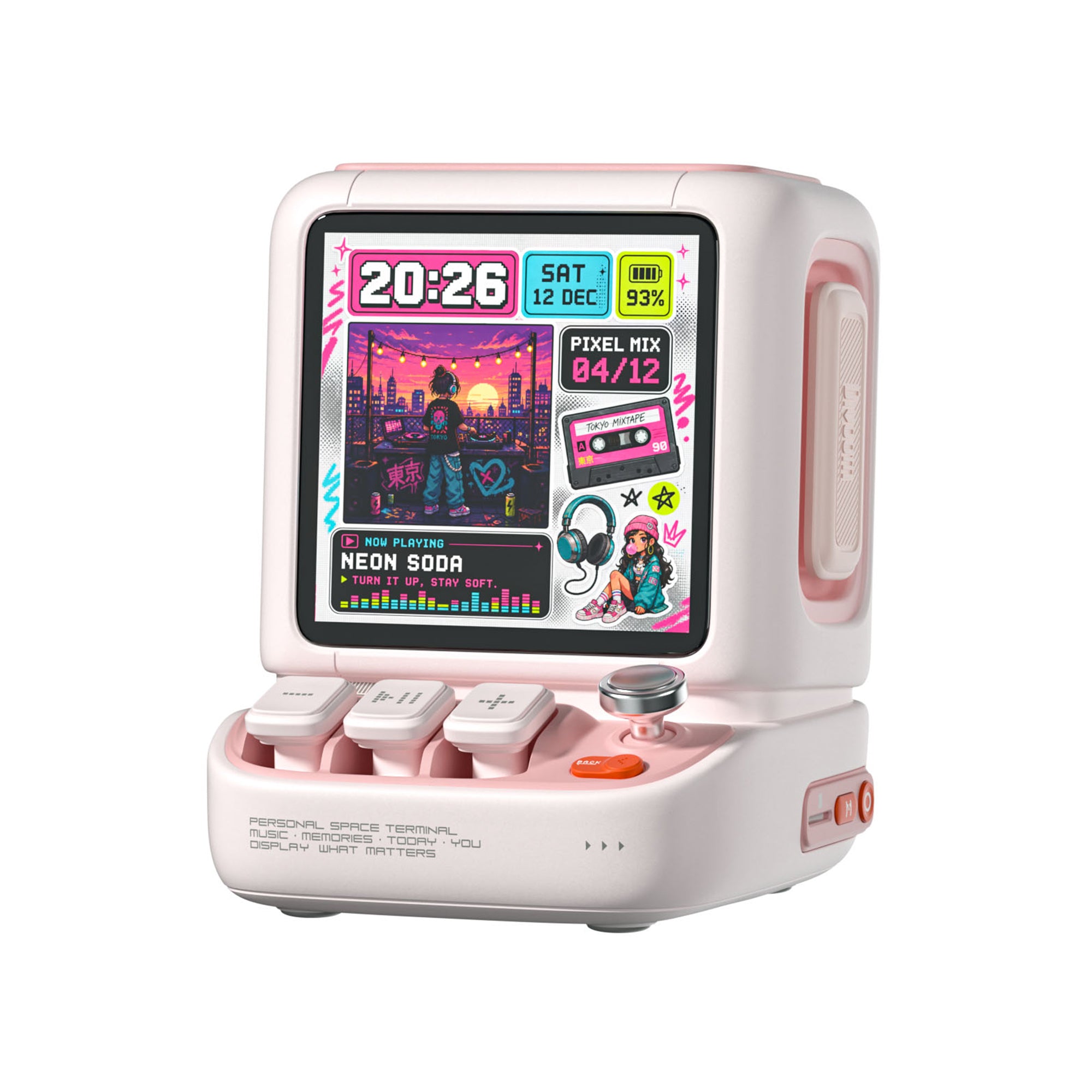 ピクセルアート Bluetoothスピーカー | Divoom – Divoom International