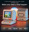 Davoom Mini Computer Divoom MiniToo Retro Pixel Bluetooth Speaker with DIY LED Display ...