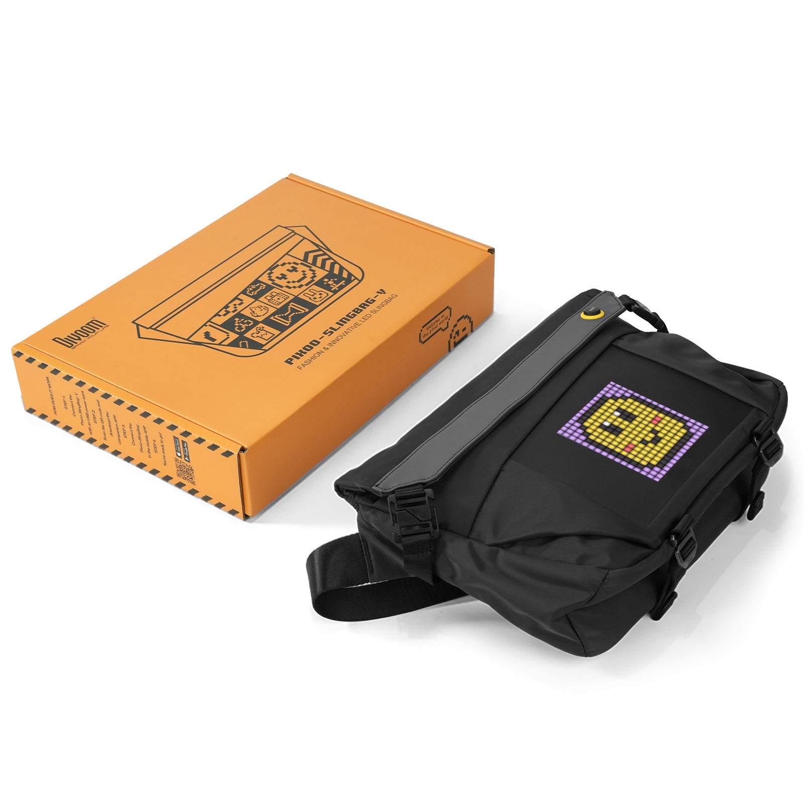 Divoom SlingBag-V |ピクセルバッグ – Divoom International