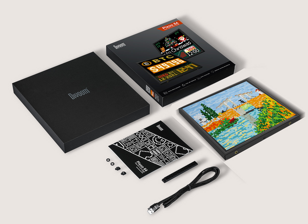 Divoom Pixoo-64Ⅱ WiFi 64x64 Pixel Art LED Display & Social Media
