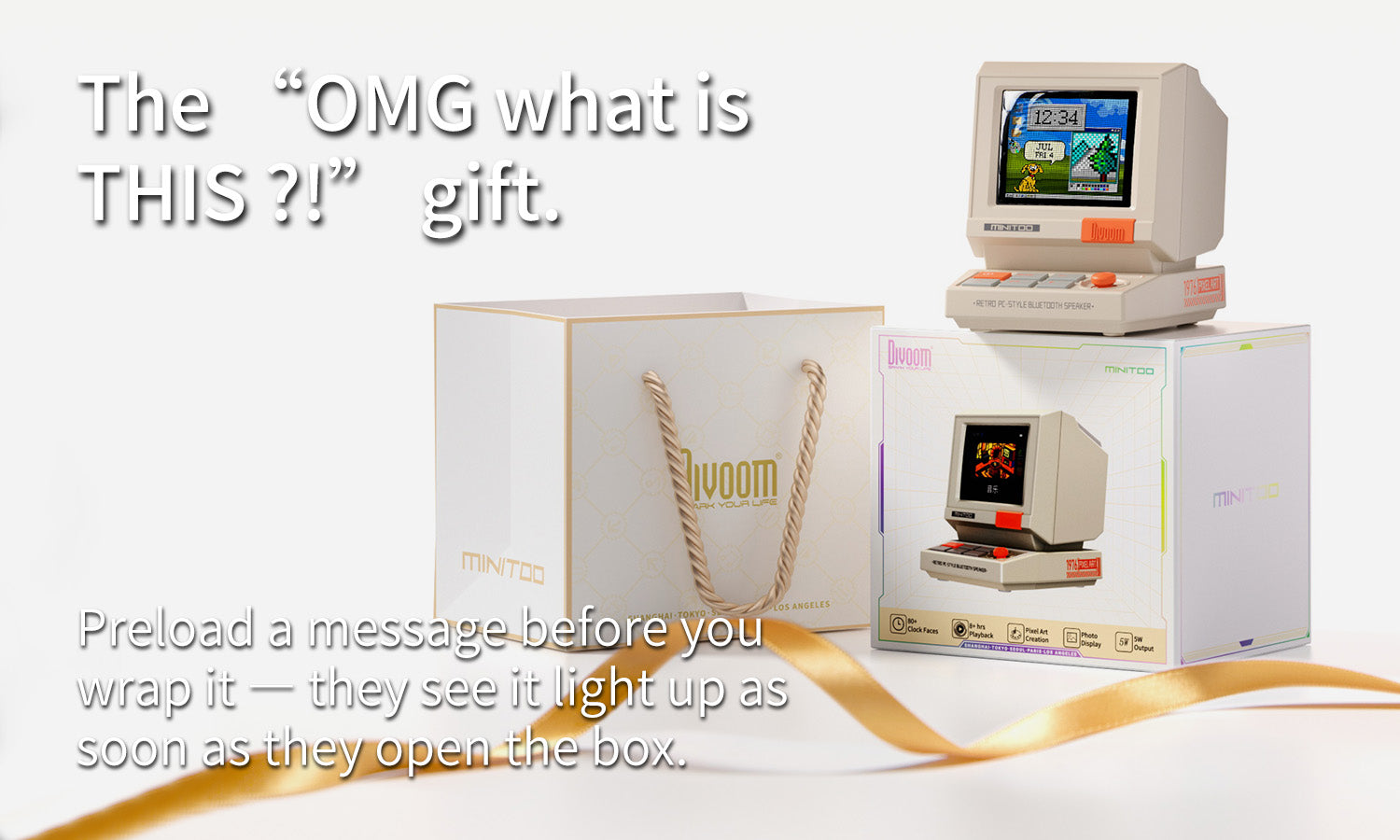 MiniToo gift scene