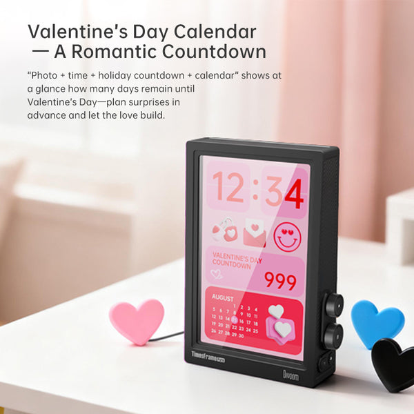 Divoom Times Frame Pure Floating Smart Desk Display – Divoom 